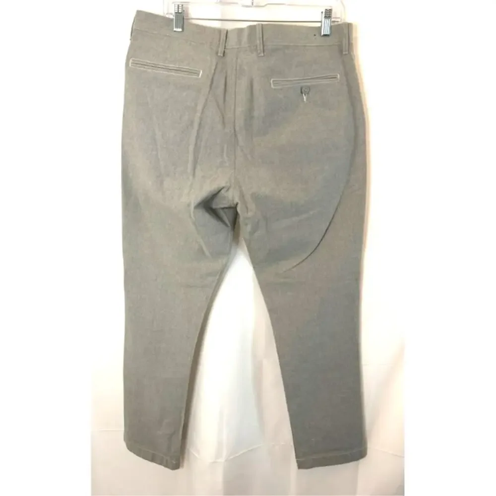 NWOT J.Crew 770 Straight-fit chino in stretch chambray in Concrete Gray sz 34x32